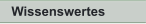 Wissenswertes